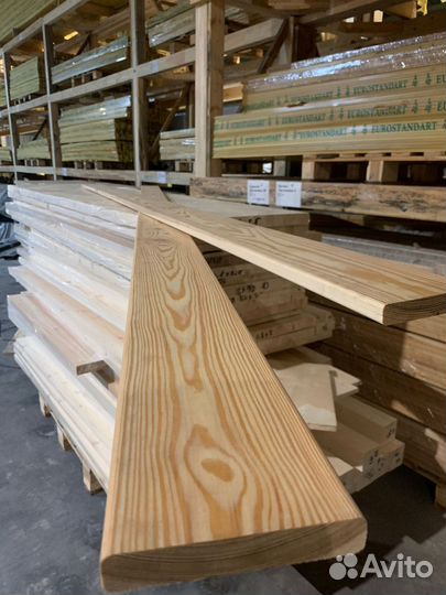 Планкен Лиственница прямой, скошенный (косой)