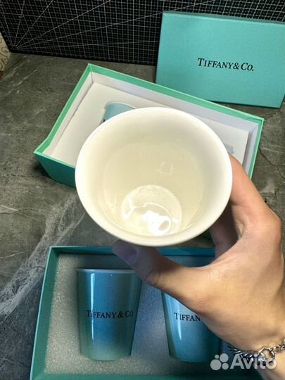 Набор фарфоровых стаканов Tiffany & Co