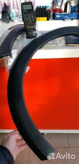 Накладка на бампер и крыло Рено сандеро,степ вей,п