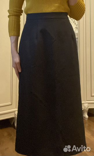 Юбка миди теплая