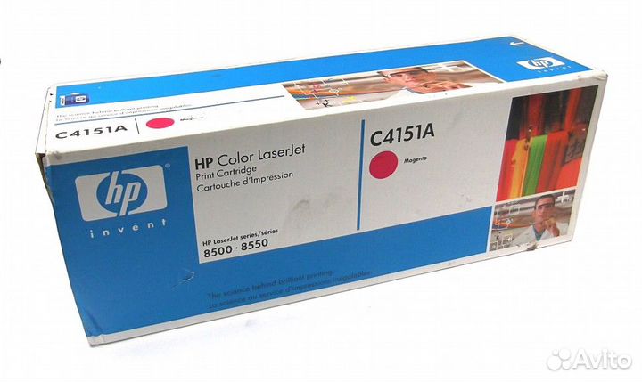 Картридж-тонер hp C4151A Magenta (оригинальный, д