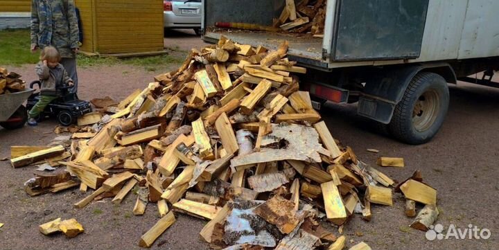Дрова в укладку любого объема
