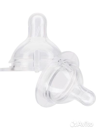 Соски на бутылочку Курносики 3+мес