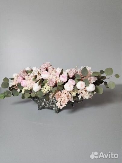 Композиция из стабилизированных цветов