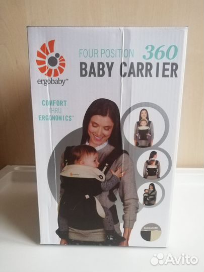 Эргорюкзак ergobaby 360 сarrier 4 позиции