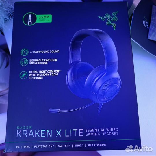 Наушники Razer Kraken X Lite