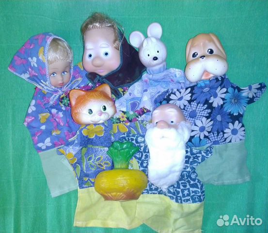 Кукольный Театр Куклы-бибабо "Репка"