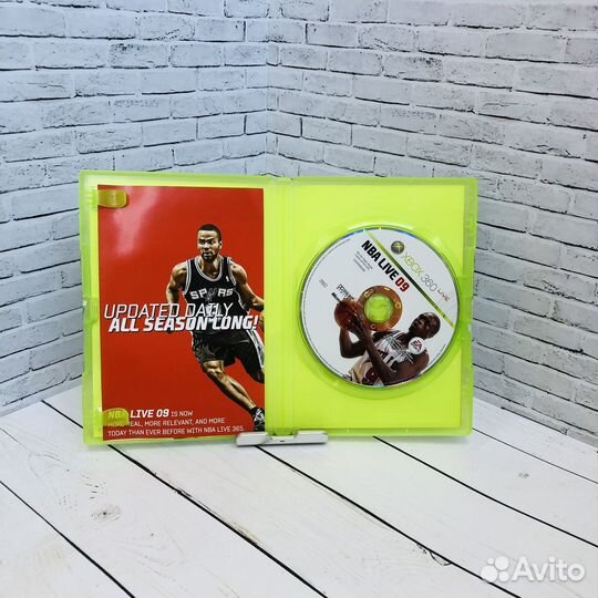 Диск Xbox 360 NBA Live 09