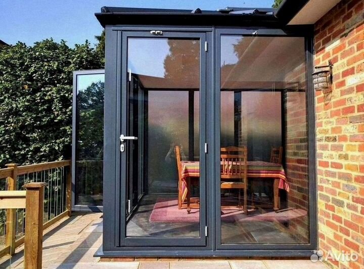 Алюминиевые окна в дом рассрочка