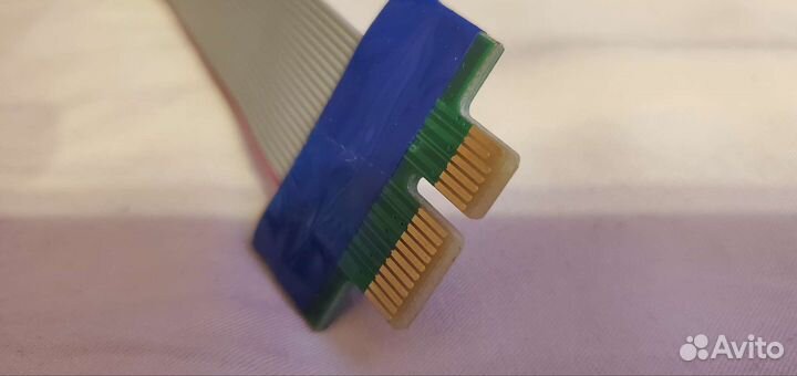 Удлинитель рейзер для видеокарты pci x1 13шт
