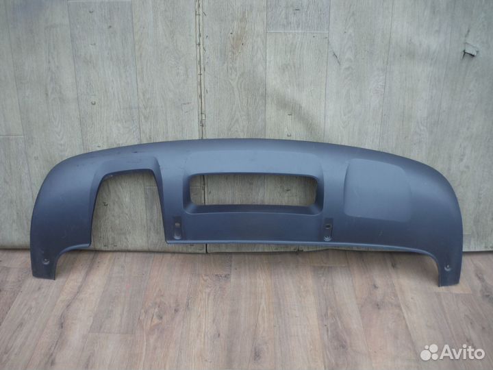 Юбка заднего бампера audi Q3 2012