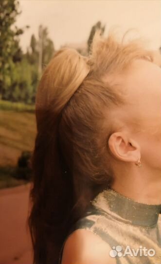 Хвост шиньон