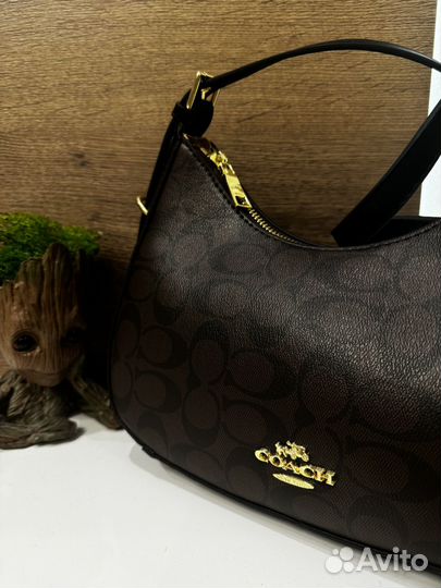 Сумка багет coach