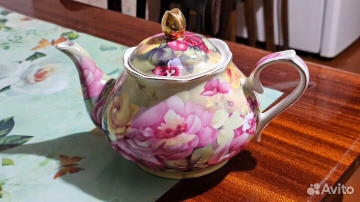 Чайник заварочный фарфоровый СССР, новый