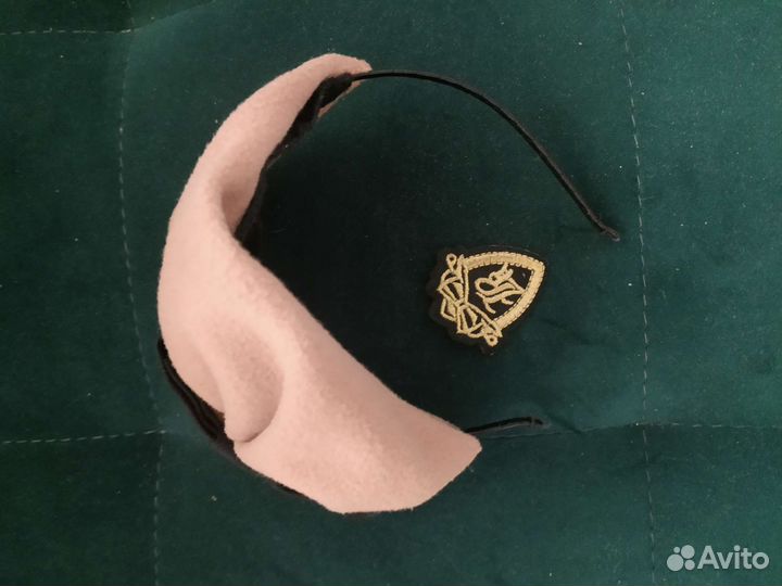 Ободок + берет