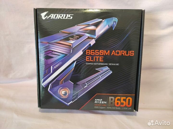 Материнская плата gigabyte B650M aorus elite