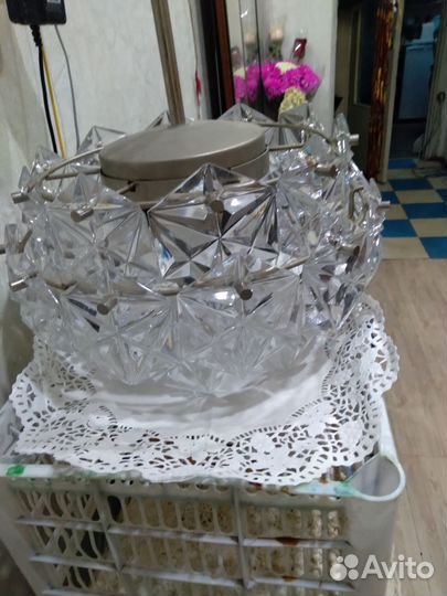 Хрустальная люстра СССР