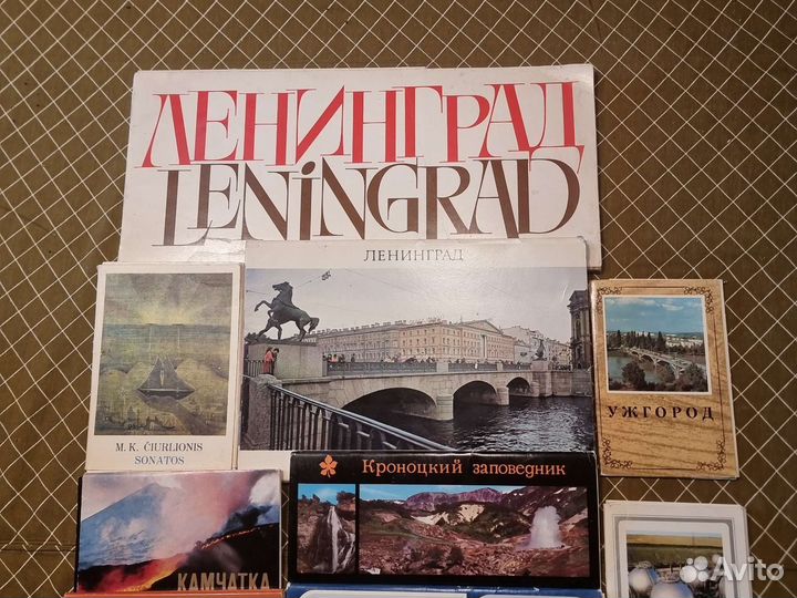 Наборы открыток города ссср, искусство