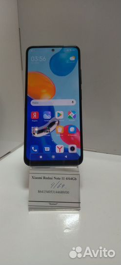 Xiaomi Redmi Note 11, 4/64 ГБ