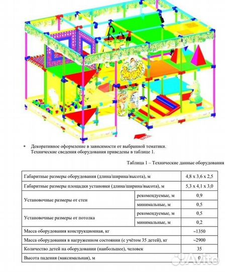 Детский игровой лабиринт