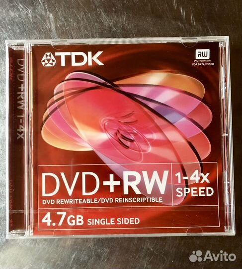 8 штук диск (болванка) DVD+RW 1-4x speed 4,7 GB