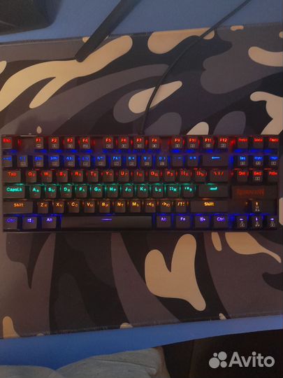 Игровая клавиатура redragon kumara tkl