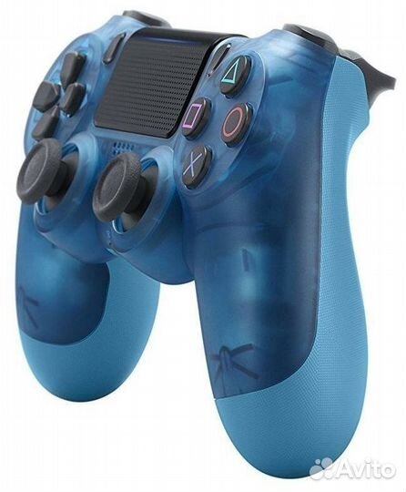 Dualshock 4 прозрачный синий