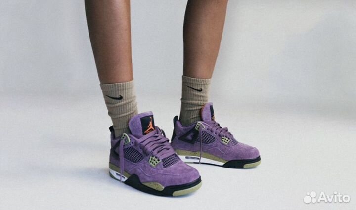 Air Jordan 4 Canyon Purple