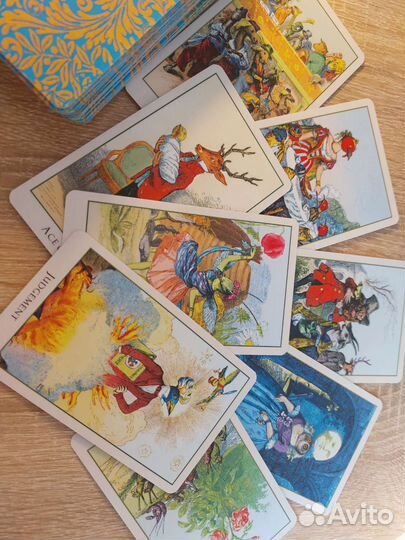 Таро Фантастический Зверинец реплика 8*13