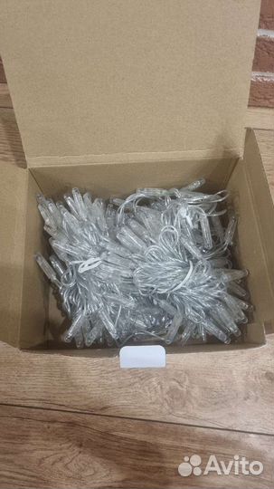 Светодиодная уличная гирлянда нить 20 м