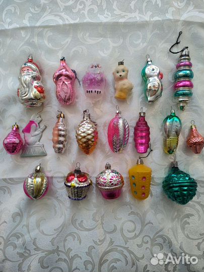 Елочные игрушки СССР