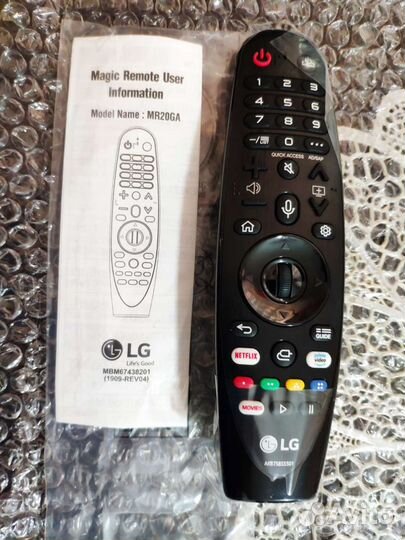 Новый Пульт ду LG оригинал (голос + мышь) 17-20гг