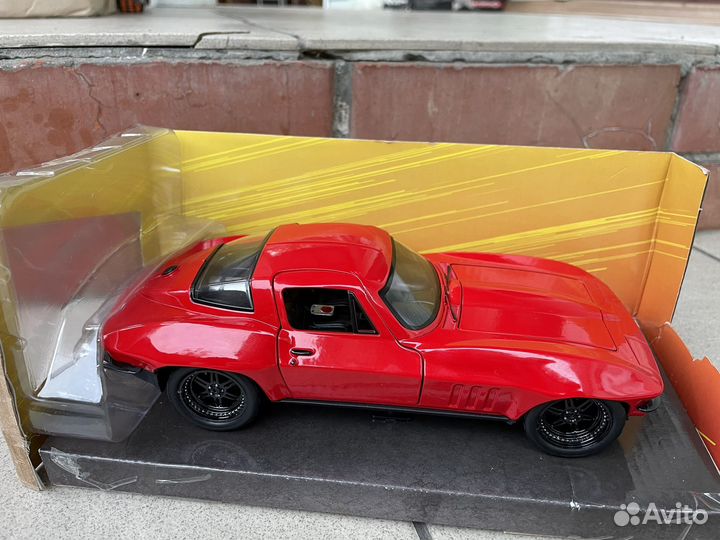 Letty's Chevy Corvette, форсаж, 1/24