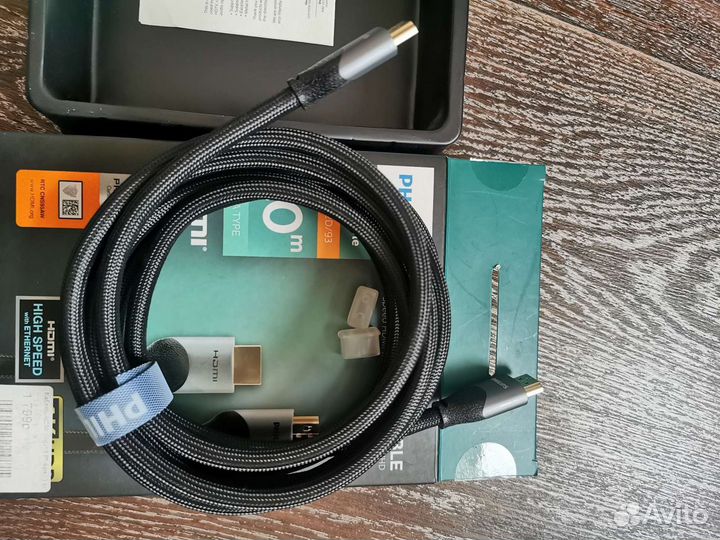 Premium hdmi cable philips 3.0 swl6122d/93