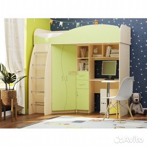 Кровать чердак