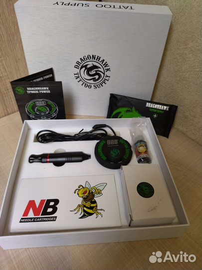 Роторная машинка для тату в подарочной уп