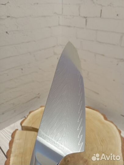 Нож сербский кухонный Дамаска оригинал