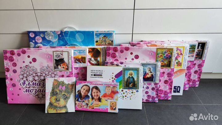 Алмазная мозайка наборы, 40x50см