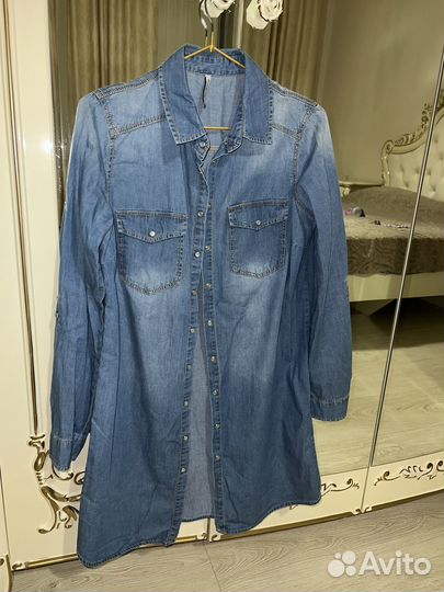 Рубашка длинная