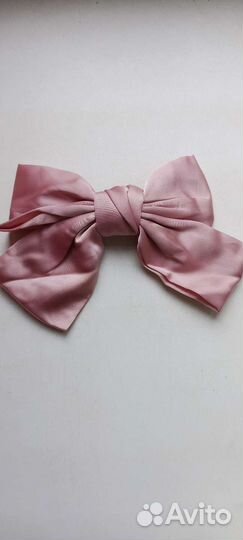Новый бант для волос на заколке