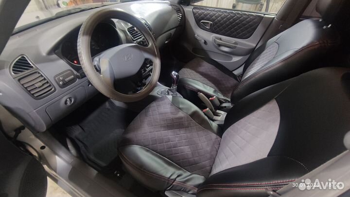 Hyundai Accent 1.5 МТ, 2007, 191 000 км