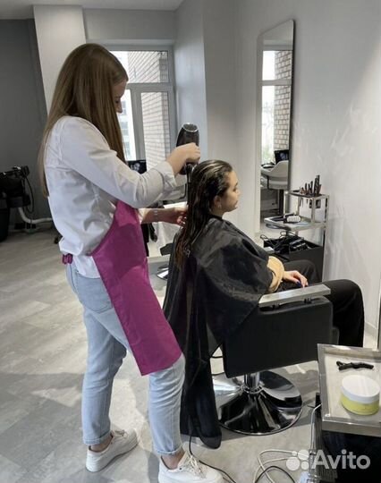 Обучение на кератин ботокс волос