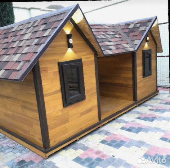 Будка конура дом для собак и кошек собачья будка