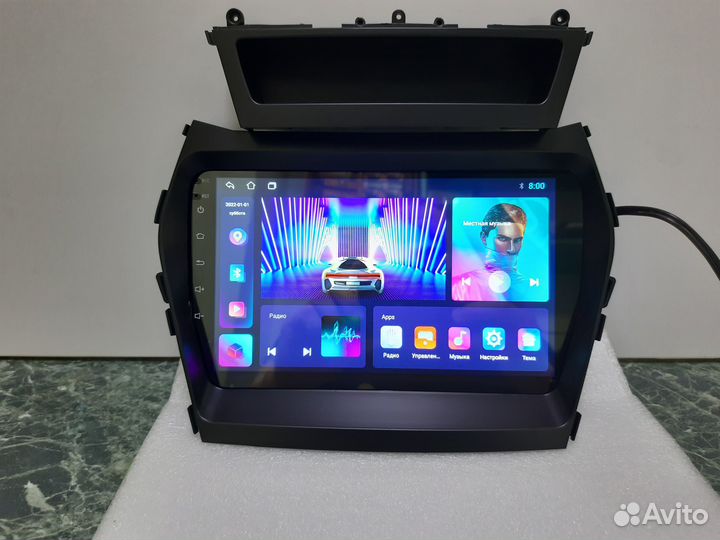 Штатная магнитола Hyundai SantaFe 2013-2016