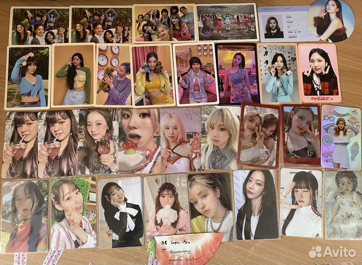 Офф карты кпоп твайс итзи энмикс айв викли айзуан