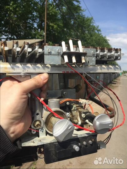 Водяной узел (редуктор) Vaillant, гидротурбинка