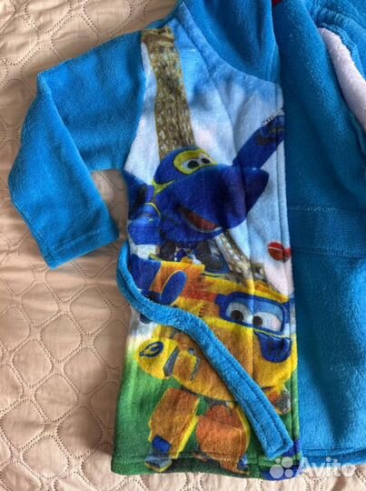 Халат Супер Крылья на 2-3 года