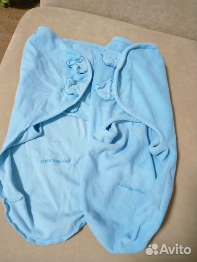 Пеленка кокон на липучках