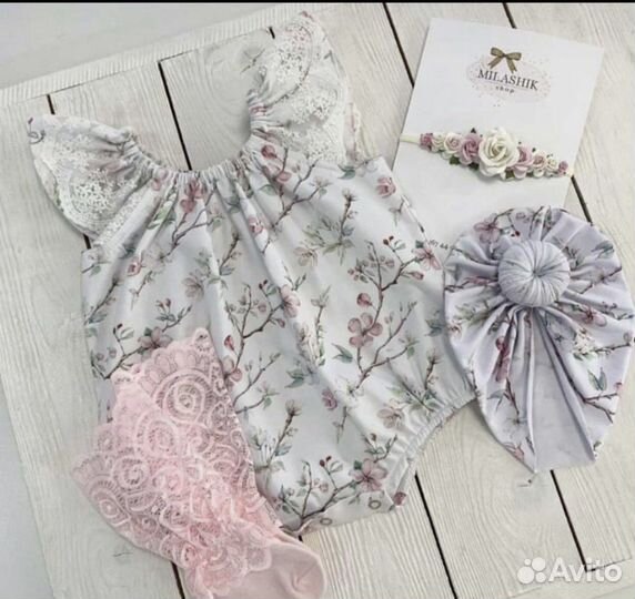 Ромпер для девочки 68