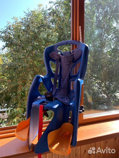 Пр-во Италия. Детское велокресло на багажник